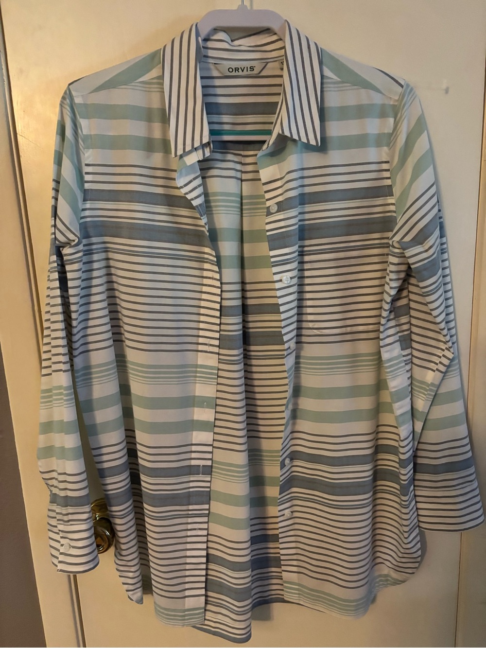 Women’s Orvis Button down Over Shirt/Top -NWOT Size 12